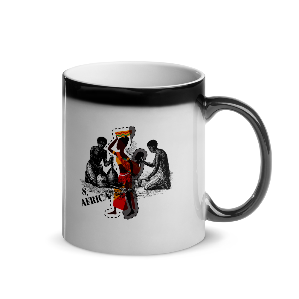 S. Africa Glossy Magic Mug