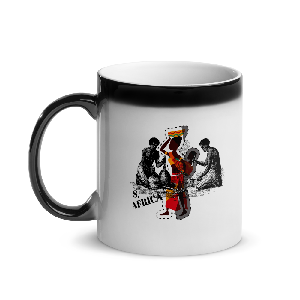S. Africa Glossy Magic Mug