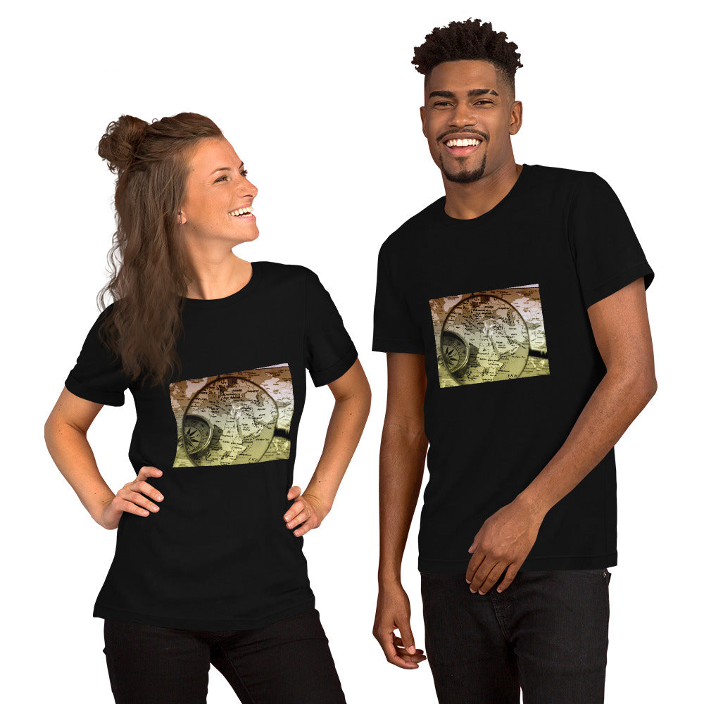 Map of Africa Short-Sleeve Unisex T-Shirt