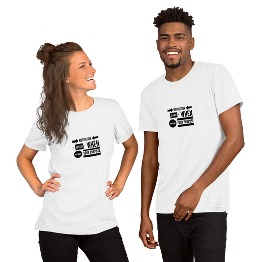 Motivation is Easy Short-Sleeve Unisex T-Shirt